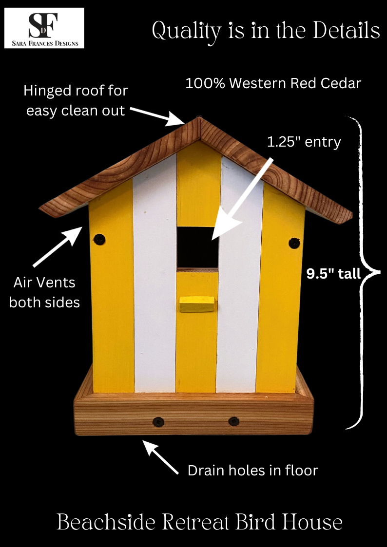 Beachside Retreat Birdhouse