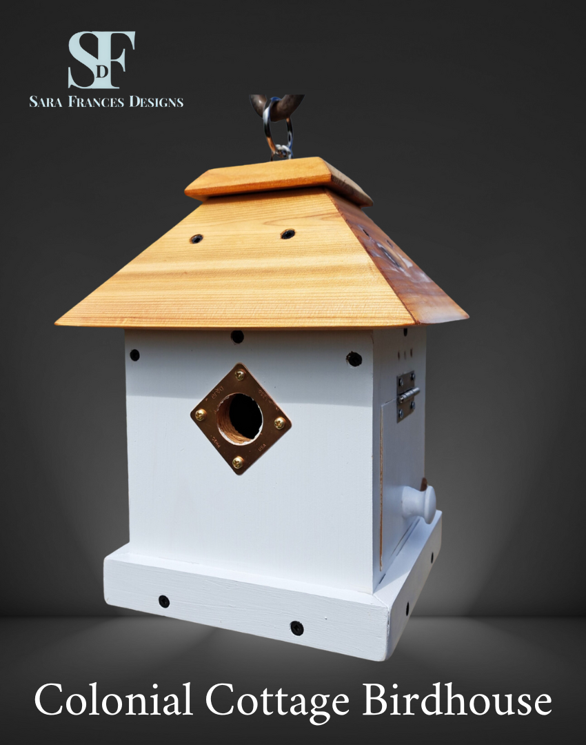 Colonial Cottage Birdhouse