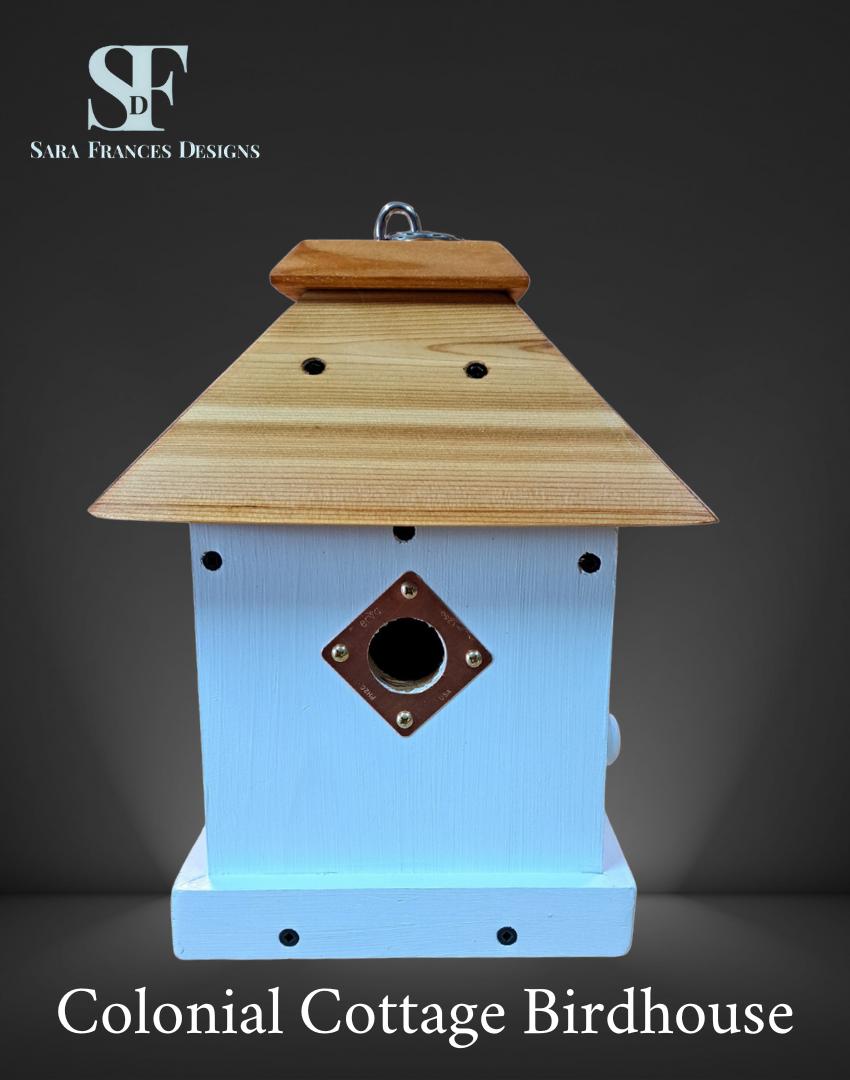 Colonial Cottage Birdhouse