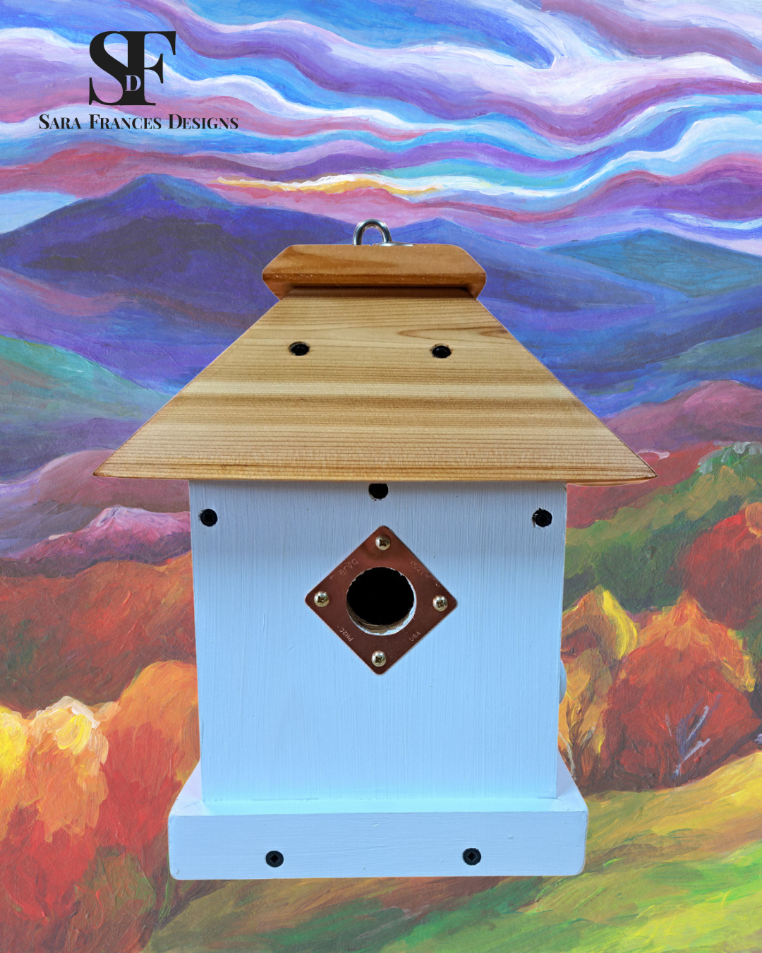 Colonial Cottage Birdhouse