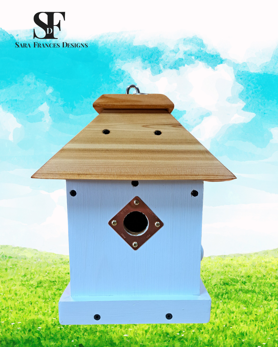 Colonial Cottage Birdhouse