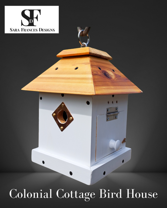 Colonial Cottage Bird House